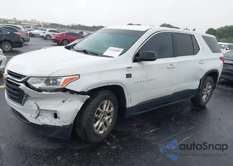 2018 Chevrolet Traverse Ls z USA, uszkodzony, nr VIN 1GNERFKW9JJ246757